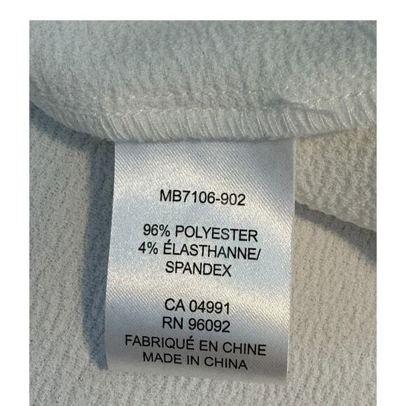 NEW Carolina Belle Women's Medium Ivory Lace Shoulder Blouse Casual Pullover NWT - Picture 8 of 8